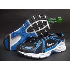 sepatu running league stingray men sky.diver/ black/ white