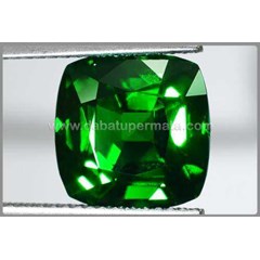elegant hot green tsavolite garnet cristal top - brg 006