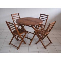 jepara mebel furniture, dining folding chair set , mebel jepara, furniture jepara | cv. de' ef indonesia defurniturindonesia dfrigarden - 4