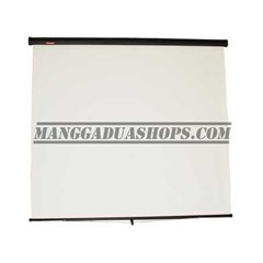 layar dynamic 70x70” hanging ( gantung) , hub : sella 021 3250 4222 , distributor layar projection, agen layar projection, layar projection murah, aneka layar projection, www.manggaduashops.com, perlengkapan kantor, perlengkapan murah, hub retno 08131485