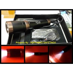 senter selam/ diving light( led) body besi( flashlight for diving)