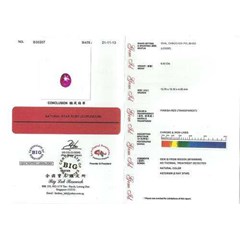 super antik & langka mirah delima ruby burma nh - rbs 223