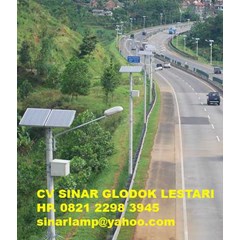 lampu jalan solar cell 30 watt tenaga surya