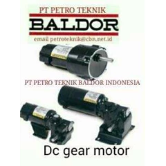 pt petro teknik baldor dc gear paralel shaft type gp dan gpp