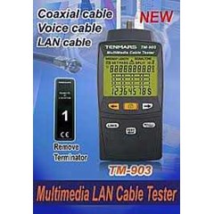 tenmars tm-903 multimedia lan cable tester