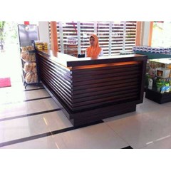 meja kasir minimalis