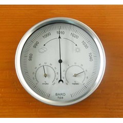 barometer ( dengan thermometer dan hygrometer)