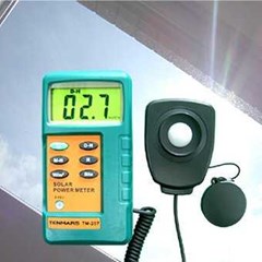tenmars tm-207 solar power meter with wire sensor