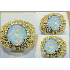 sparkling fire rainbow kalimaya cristal - op 025