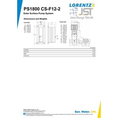 lorentz ps1800 cs-f12-2, 2