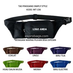 tas pinggang sederhana wt-156