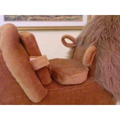 boneka singa | bisa dinaiki untuk anak balita | mainan kuda kudaan yang aman