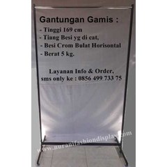 gantungan busana gamis