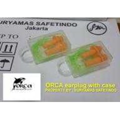 ear plug orca seperti ultrafit 3m with transparant case taiwan