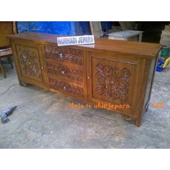 meja tv ukir jepara