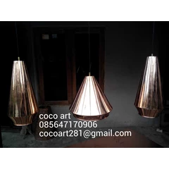 lampu gantung minimalis tembaga