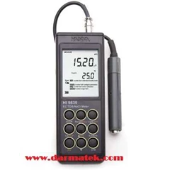 hanna hi9835 portable ec, tds, nacl, c meter