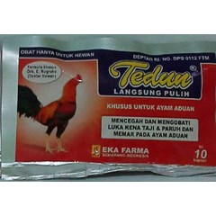 obat luka dan memar ayam aduan tedun langsung pulih