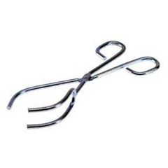flask tong staninless steel prongs