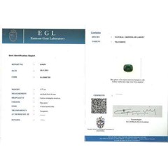 elegant lux green tsavolite garnet top colour - brg 009