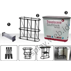 pop up counter portable
