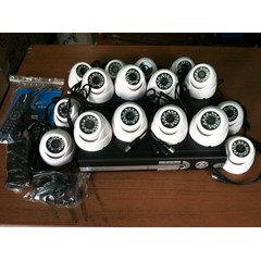 paket 16 kamera cctv hdis ( paket 1) & ccd sony effio-e ( paket 2) 700tvl resolusi tinggi/ high resolution murah