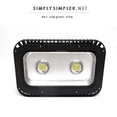 led semi flood light 200 watt with lens - generic series