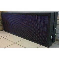 led running text 1 warna / led display 1 warna