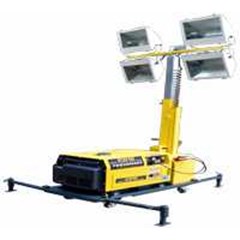 lampu tower 4000watt light tower firman flt4000dx - trailer