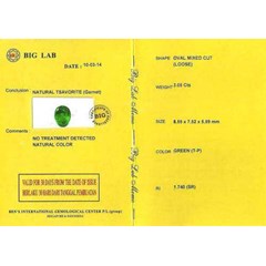 sparkling lux hot tsavolite crystal bling-bling - brg 010