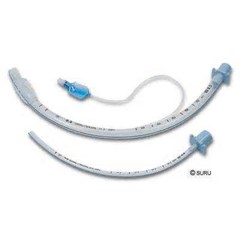 endotracheal tube w/ cuffed & without cuffed