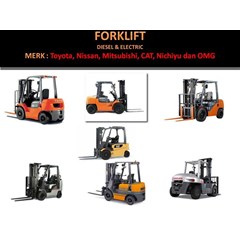 sewa - rental diesel forklift 2 ton , 2, 5 ton, 3 ton , 3, 5 ton