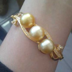 gelang emas mutiara ( gem 09 )