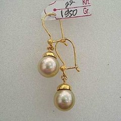 giwang - anting mutiara ( gam 02 )