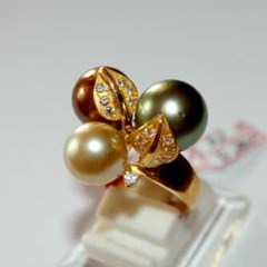 cincin emas daun ( ce 05 )