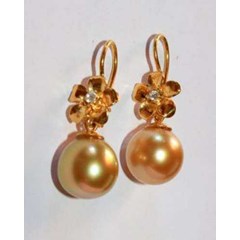 anting emas mutiara ( gam 05 )