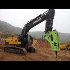 hydroulic breaker alat pemecah batu