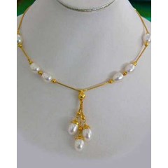 kalung emas mutiara ( kem 08 )
