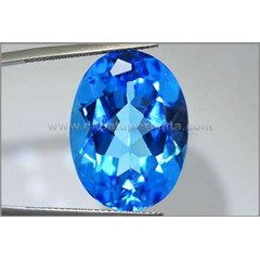 sparkling swiss blue topaz crystal mulus - btp 036