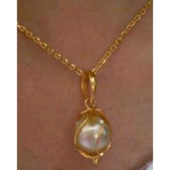 kalung emas mutiara ( kem 06 )