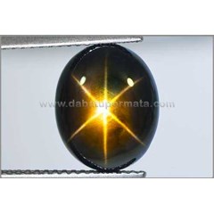 elegant antik & langka golden safir star - bsg 031