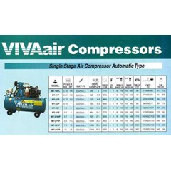 viva blue air compressor