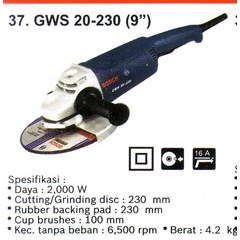 gurinda tangan gws 20-230 ( 9