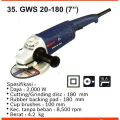 gurinda tangan gws 20-180 ( 7