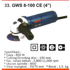 gurinda tangan gws 8-100 ce ( 4