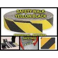 safety walk yellow/ black