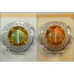 elegant alexandrite cat' s eye chrysoberyl - rax 060