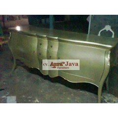 gold leaf french commode boombay furniture cmd_ ajf8 aura java furniture indonesia