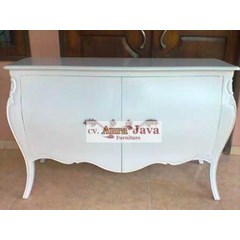 commode white duco cmd_ ajf05 commode antik french klasik furniture aura java indonesia