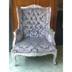 grand father louis junior silver leaf sofa far-701ajf ( silver leaf) french aura java furniture indonesia